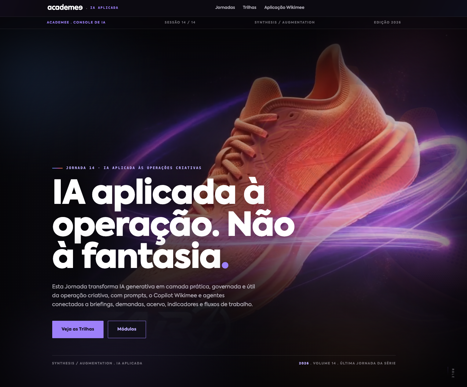 Academee, AI applied to creative operations